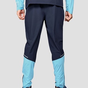 Survêtement à capuche pour homme, color-block, léger, séchage rapide, manches longues, design sportif avec poches latérales, idéal pour le printemps - Product Image 4