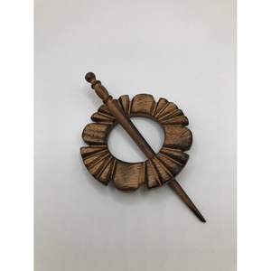 Épingle à cheveux en bois durable faite à la main, accessoire pour cheveux en bambou et bois naturel - Product Image 1