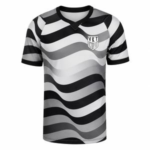 T-shirt de supporter de football vert Mexique, motif léopard de dessin animé, vêtement de sport, maillot d'équipe personnalisé, tee-shirt décontracté unisexe - Product Image 5