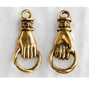 Timbre de puerta al por mayor con acabado dorado, hecho a mano y diseñado con metal artesanal, a la venta por exportadores - Product Image 4