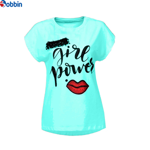 Camiseta Personalizada para Mujer, Camiseta Lisa para Mujer, Impresión Personalizada, 100% Algodón, Camisetas Lisas, Camisetas con Gráficos para Mujer - Product Image 5
