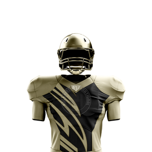 Uniforme de football américain performant en tissu polyester respirant, léger et confortable, conçu pour les équipes et les joueurs sportifs - Product Image 5