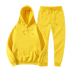 Best Design Pullover <b>Tracksuits</b> Customization Logo 100% Cotton Fleece Blank <b>Plain</b> Clothing Manufacture Pullover <b>Tracksuit</b> - Product Image 6