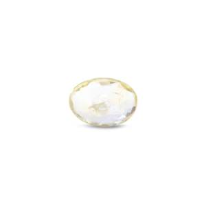 Natural Yellow Sapphire 3 Carat Oval Cut Loose Gemstone 10x12mm for Fine Jewelry - Product Image 2