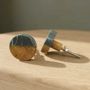 Most Selling Resin Wood Knobs for Kitchen Cabinets Drawers <b>Wardrobes</b> Dressers and Custom Hardware Available At Best Price - Product Image 5