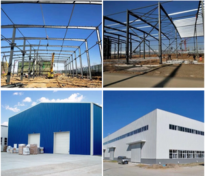 Bâtiment de structure industrielle en acier usine chinoise maison entrepôt métallique <span class=keywords><strong>atelier</strong></span> service de traitement de pliage - Product Image 2