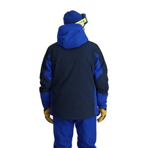 Chaqueta de esquí para hombre estilo urbano, abrigo térmico impermeable cálido de invierno, con estampado de letras, disponible en tallas grandes, ideal para la montaña. - Product Image 1
