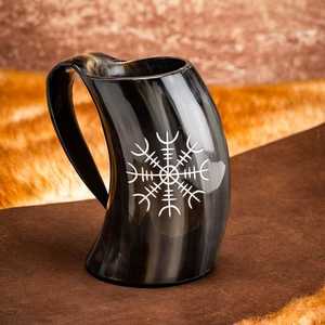 Tazas de Cerámica Vikingas de Alta Calidad, Regalo de Navidad para Cerveza, Vino, Sidra, Cerveza Alemana, Hechas a Mano por Artesanos Indios - Product Image 4