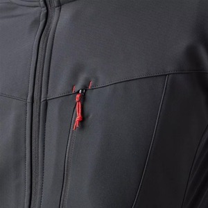 Vestes d'extérieur pour hommes, softshell, doublées de polaire, imperméables, coupe-vent, à capuche, avec fermeture éclair - Product Image 6