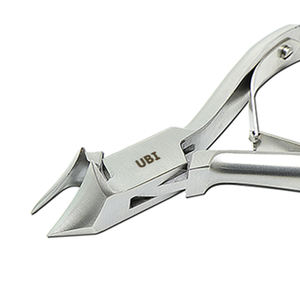 Ensemble professionnel de 5 outils à ongles en acier inoxydable à lame courbée |   Kit de coupe-cuticules de précision et pousse-cuticules - Product Image 2