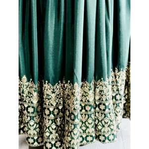 Designer <b>Silk</b> Lehenga Choli Set for Parties Elegant Pent and Dupatta Gown-Wear - Product Image 4