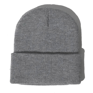 Heavyweight Dense Fabric Winter <b>Beanie</b> Men Warm <b>Fleece</b> Lining Thick Solid Base High Density Elastic Headwear - Product Image 6