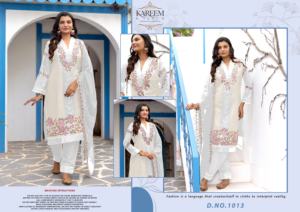 Exclusivo Conjunto de Shalwar Kameez de Georgette Bordado, Colección de Invierno para Bodas, con Dupatta, Ropa India y Pakistaní - Product Image 4