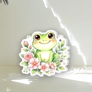 Palette magnétique pour extensions de cils en acrylique, motif grenouille mignonne, formes carrée, ronde, fleur, diamant, marque privée - Product Image 1