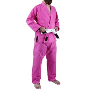 Uniforme de Karate Rosa de Algodón para Hombre, Adulto, Transpirable, Dobok de Artes Marciales, Traje de Entrenamiento de Artes Marciales - Product Image 1