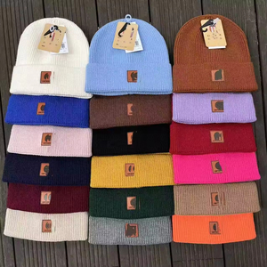 Gorros de Invierno Tejidos Clásicos de Moda OEM para Adultos, Gorros Acrílicos Resistentes al Viento para Escalar, Gorros Personalizados con Bordado 3D de Dibujos Animados para Hombre - Product Image 2