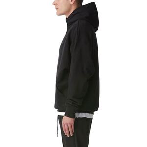 Mens Burgundy Pullover <b>Hoodie</b> <b>Plain</b> Hooded Sweatshirt Casual Oversized <b>Hoodie</b> Long Sleeve Kangaroo Pocket Drawstring Hood Cotton - Product Image 4