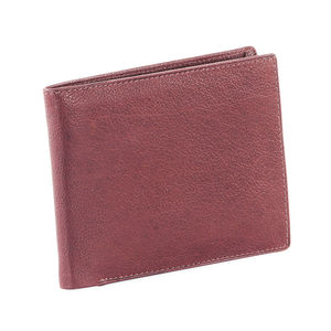 กระเป๋าสตางค์หนังแท้ผู้ชายสไตล์วินเทจแท้ คุณภาพสูง พร้อมช่องใส่บัตรแบบกำหนดเอง บุ PVC ป้องกัน RFID - Product Image 1