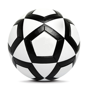 CORE FIELD Classic <b>Black</b> <b>and</b> <b>White</b> Soccer Training Ball Hand-Stitched Inflated Lightweight Durable Eco-Friendly Indoor Outdoor - Product Image 4