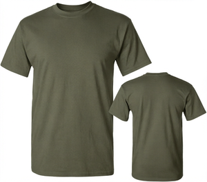 Camiseta de Algodón Personalizada para Hombre, de Corte Holgado, Manga Corta, con Estampado Puff, Capa Base - Product Image 5