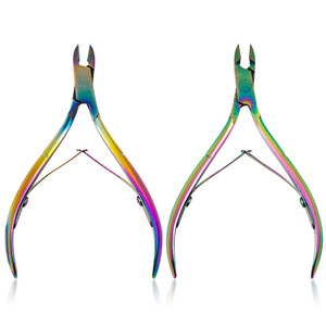 กรรไกรตัดเล็บสแตนเลส รุ่น Rainbow Clipper สำหรับตัดหนังกำพร้า กำจัดหนังส่วนเกิน ตัดเล็บ ทำเล็บมือ - Product Image 5