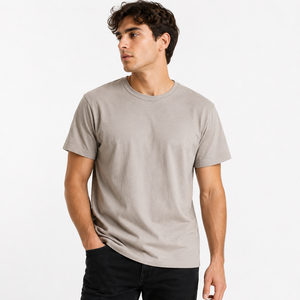 T-shirt unisexe à manches courtes avec logo personnalisé, design formel pour garçons et hommes, nouvelle arrivée, t-shirt pour hommes grande taille, coton de haute qualité - Product Image 3