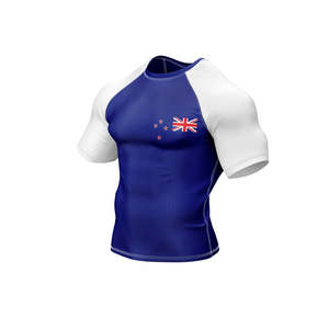 Solid Color Men <b>Long</b> <b>Sleeves</b> Rash Guard for Fitness Wear Quick Dry And Comfortable Men Rash Guard for Sale - Product Image 4