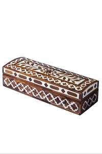 Artisan Mother of Pearl Mosaic Jewelry Box Elegant Handmade Luxury Storage <b>Organizer</b> for Jewelry, Accessories, Keepsakes & Decor - Product Image 4