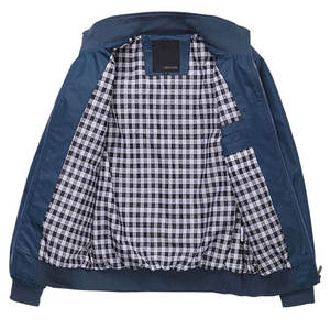 Chaqueta Bomber Varsity Personalizable para Hombre, con Cuello Alto, de Lona, Gruesa, Cálida y Acolchada, Estilo Aviador, Informal - Product Image 3