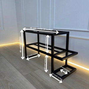 Space Saving Corner Shoe <b>Rack</b> Multi Tier Vertical Organizer Round Shelves Compact Design Strong Frame Ideal Entryway Storage - Product Image 6