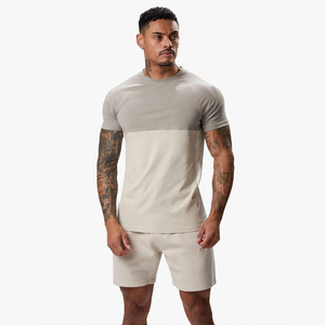 Camiseta Deportiva Ligera para Hombre, de Poliéster, Corte Ajustado, Cuello Redondo, Secado Rápido, Elástica, para Gimnasio - Product Image 1