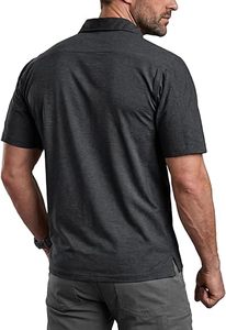 เสื้อโปโลลำลองทรงคลาสสิกสำหรับผู้ชาย ผ้าฝ้าย แขนสั้น |   ผ้าที่สวมใส่สบายและระบายอากาศได้ดี |   พิมพ์โลโก้ตามสั่ง - Product Image 3