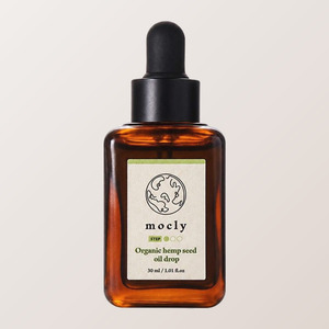 Productos para el cuidado de la piel coreanos K-Beauty Mokeulri, gotas de aceite de semilla de cáñamo orgánico de 30 ml, hechas en Corea, suero unisex para el cuidado de la piel. - Product Image 1