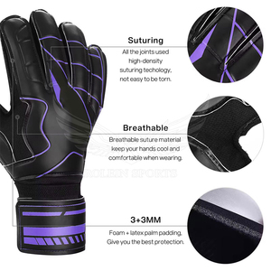 Guantes de Portero de Cuero de Alta Calidad con Correa de Muñeca Ajustable, Impermeables y con Protección UV - Servicio OEM - Product Image 3