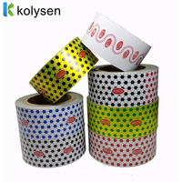 Kolysen Multi Color Mejor Venta Brillante Plata Oro Verde Chocolate Envoltura de papel de aluminio