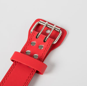 Cinturón de Levantamiento de Pesas de Cuero Resistente Personalizable al por Mayor para Entrenamiento Unisex en Gimnasio y Powerlifting - Product Image 5