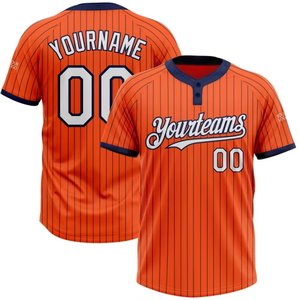 Camiseta Deportiva Premium de Béisbol/Sóftbol con Cuello Redondo y Dos Botones, Antibacteriana, de Secado Rápido, con Logotipo Personalizado, para Equipos - Product Image 3