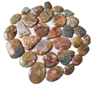 Venta al por mayor de cabujones de jaspe americano de calidad, cristal natural, jade, ópalo, rubí blanco, piedras preciosas sueltas para mujer - Product Image 3