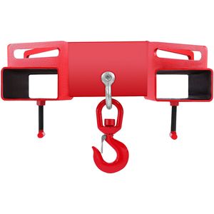Gancio di sollevamento certificato da 3 tonnellate per carrello elevatore, attacco per forche da 3000 kg, accessori e ricambi per carrelli elevatori - Product Image 1