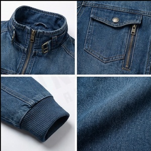 Venta al por mayor de alta calidad chaquetas de los hombres, chaquetas de hombre, chaqueta para hombre con estilo personalizado nuevos diseños chaqueta de mezclilla de los hombres - Product Image 4