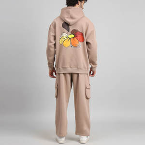 Conjunto Deportivo de Dos Piezas con Hombros Caídos, Marca 2026, Estilo Holgado, Calidad Premium, Ropa Casual - Product Image 4