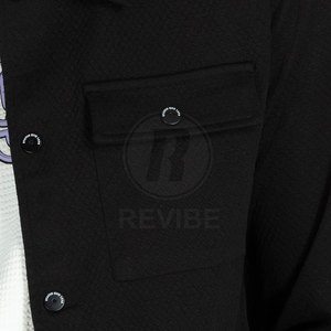 Chemises-vestes élégantes pour hommes, en tissu doux, en coton, au design moderne. - Product Image 6