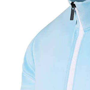 Survêtement sportif d'hiver pour homme avec bande latérale, fermeture à cordon durable, séchage rapide, respirant, en molleton 100 % coton pour la gym - Product Image 6