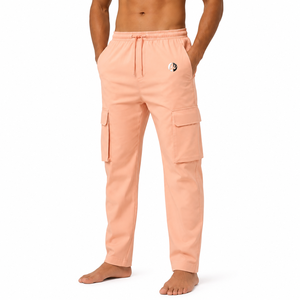 Pantalon cargo pratique pour homme avec plusieurs poches utilitaires, matière respirante, construction confortable et polyvalent au quotidien - Product Image 1