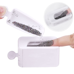 Dip Powder <b>Nail</b> Art Starter <b>Kit</b> Plastic Recycling Tray Powder Container Dipping Storage Box - Product Image 6