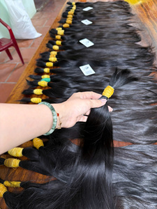 Extensiones de Cabello Humano Natural de Vietnam, Color Natural, Cabello Virgen Sin Procesar para Salón y Revendedores, Contáctenos - Product Image 3
