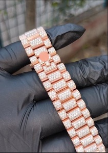 Montre de sport mécanique de luxe à cadran rond moderne avec couleur or rose - Acier inoxydable - Édition limitée - Cadeau - Product Image 4