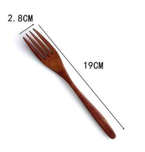 Tenedores de madera para ensalada, producto superventas, tenedor de postre hecho a mano y duradero para comer, venta al por mayor, el mejor proveedor - Product Image 5