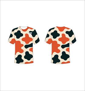 Camiseta de Manga Corta con Estampado de Camuflaje para Hombre, Cuello Redondo, Corte Regular, Transpirable, de Poliéster, Informal - Product Image 1