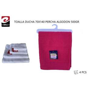 Serviette avec crochet 70x140cm Serviette de bain et tapis de bain TOALLA DUCHA CON PERCHA - Product Image 3